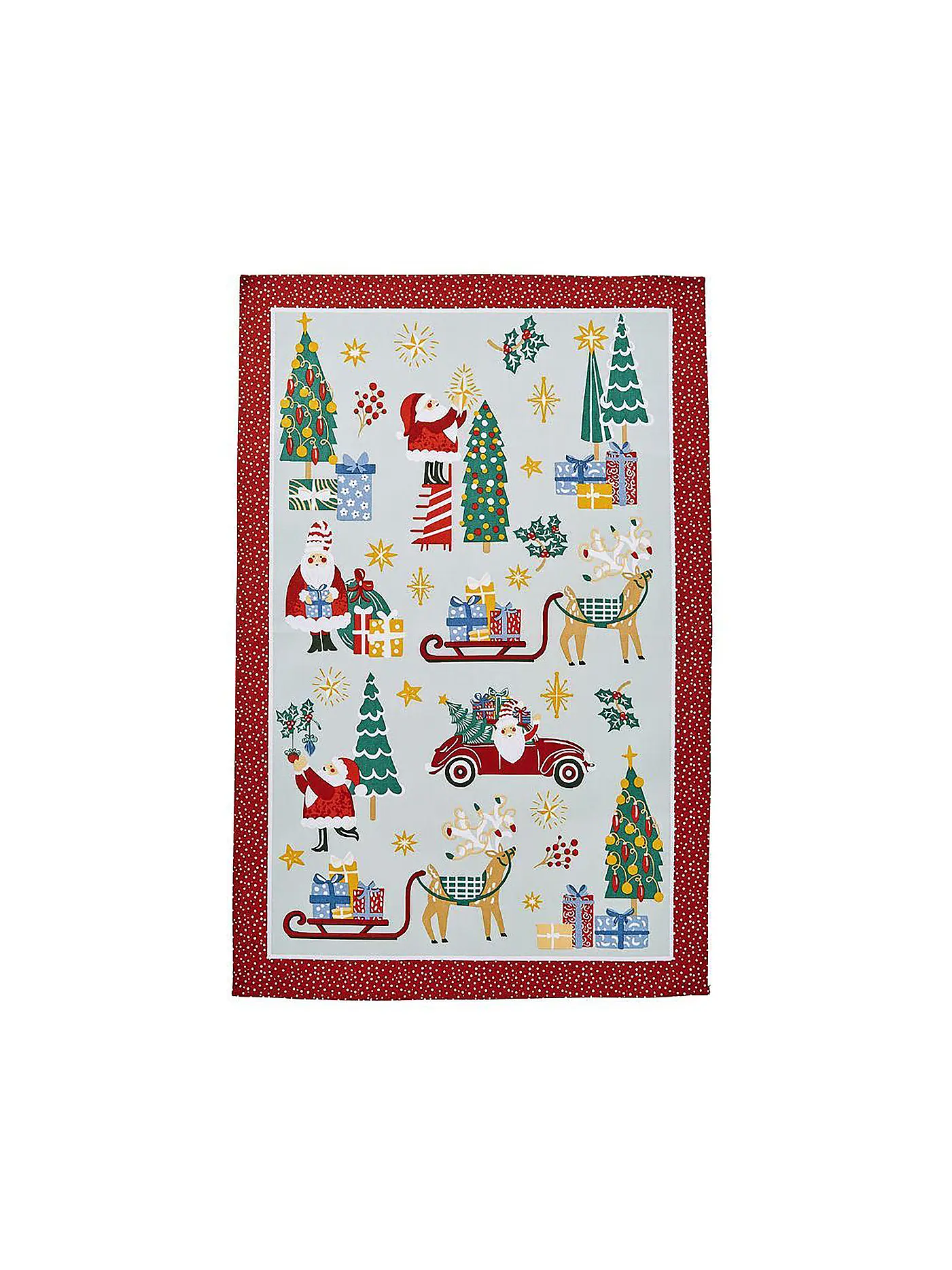 ULSTER WEAVERS | Geschirrtuch SUNNY SANTA | senf